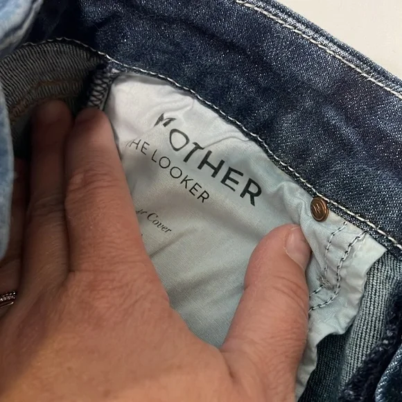 Mother - 25, The Looker” skinny stretch jeans - Picture 6 of 7